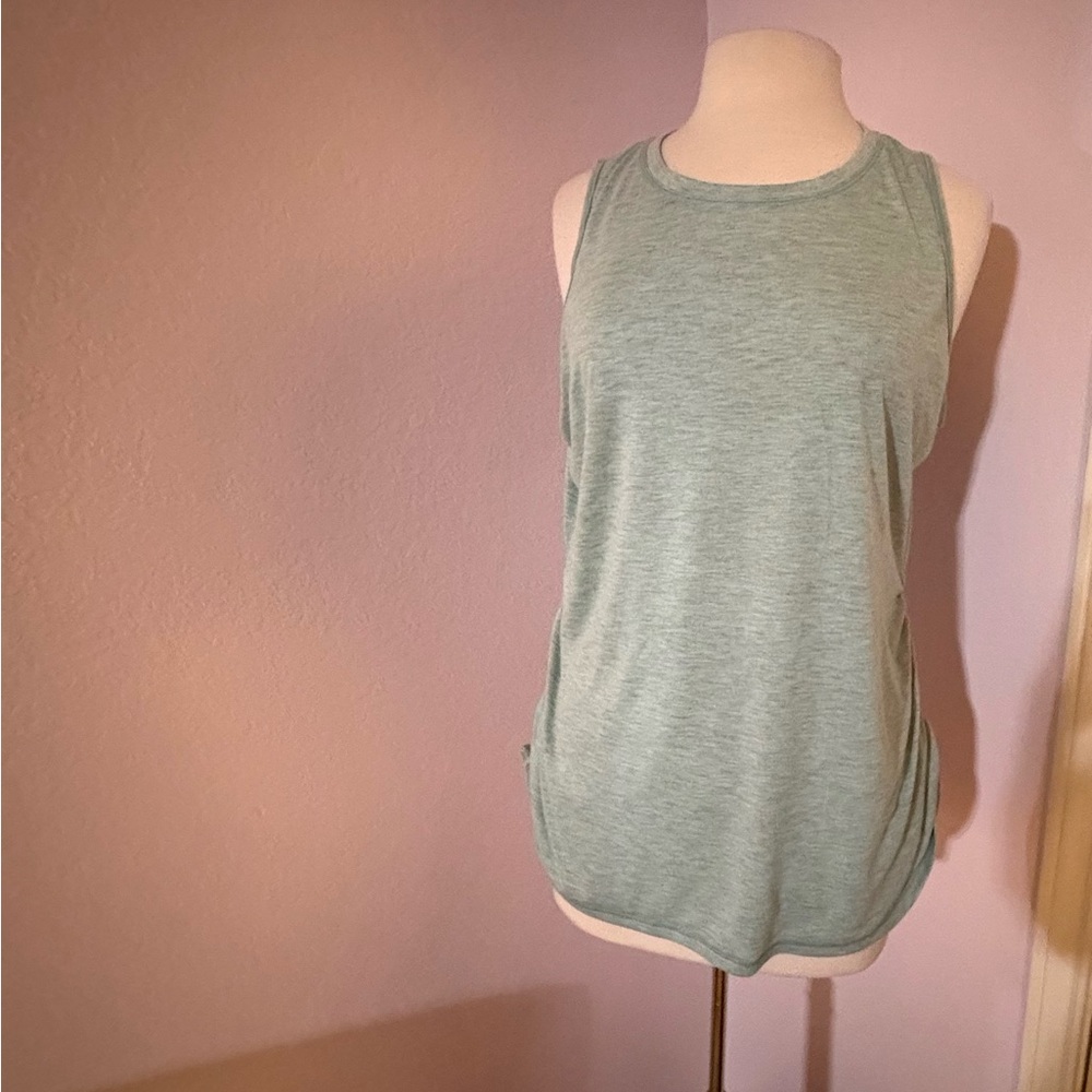 Athletic Works Women's Light Green Tank Top Size L 12-14